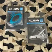NEW HK Army Action Sports Goggle/Barrel Camera Mount Package-2 Mounts-Blue/Sil
