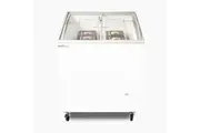 Bromic Display Chest Freezer - 176L - Curved Glass Top
