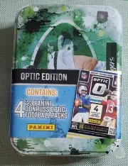 Aaron Rodgers 2023 Panini Donruss Optic Football Collectors Tin 4 Packs Sealed