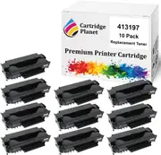 10 Pack Compatible Toner Cartridge for Ricoh 413197 TYPE-SP1000S (4,000 Pages) for Lanier Ricoh Aficio SP 1000SF FAX1140L