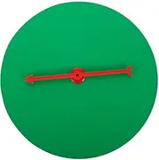 DRESSOOS Party Prize Wheel Small Turntable Wall-Mounted Feature Vibrant Design for Game Nights