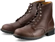 Rokker Moto Ranger Motorcyle Boots, brown, Size 46 for Men