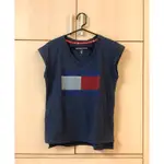 TOMMY HILFIGER SPORT V領 短袖 上衣 T 恤（女/S)