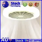 E27 Base Modern LED Ceiling Fan Remote Control Light Bulb Fan with Socket Timing