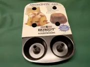 1994 NOS Nordic Ware Mini Bundt Pro-Cast Angelette Pan ~ Nonstick Bakeware 6x
