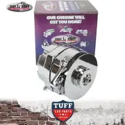 Small Block Chev V8 Tuff Stuff Alternator 100 Amp Chrome Plated Internal Reg New (for: Chevrolet)