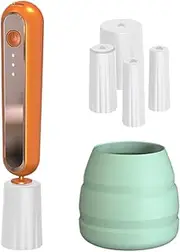 Make up Cleaner Machine,Portable Cosmetic Brush Washer Machine - Portable Makeup Accessories, Rechargeable Cosmetics Cleanser Tools for Daily Travel