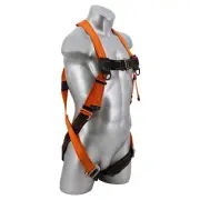 NEW-Warthog® Fall Arrest Rescue Full Body Harness with Pass-Thru Leg Buckles