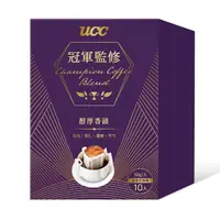 在飛比找momo購物網優惠-【UCC】冠軍監修醇厚香韻濾掛式咖啡(10g x10入)