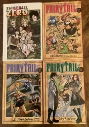 Fairy Tail Vol 1 2 3 Fairy Tail Zero Manga Hiro Mashima Kodansha Comics