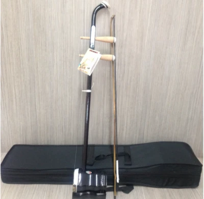 Erhu, Chinese 2-stringed Fiddle, Solid Timber Body,Neck+ Foam Case, Extra String