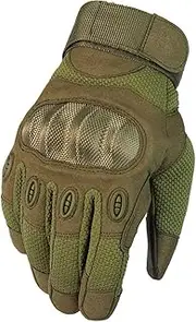 [SHAO1] Anti-Slip Gloves, Touch Screen Gloves Outdoor Sports Tactical Gloves Riding Hiking Fitness Ski Gloves (S, M, L, XL),A,XL
