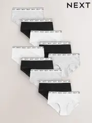 Black/White/Grey Hipster Briefs 10 Pack (2-16yrs) (AB6437) | $35 - $48