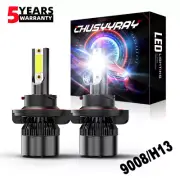 For Ford Expedition 2007-2014 LED Headlight Hi/Lo Beam Bulbs 6000K White 80W 2x (for: Ford)