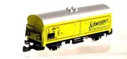 Z Scale Marklin Mini-Club 8600 Schweppes Bitter Grapefruit Reefer DB