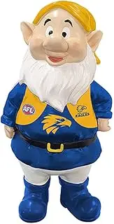 West Coast Eagles Polyresin AFL Footy Mini Garden Gnome Statue, 18 cm