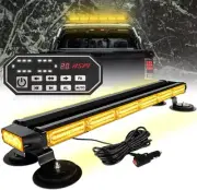 Emergency Rooftop Strobe Lights Bar 26"126 LED,Controller Double Warning Hazard