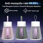 Bug Zapper Outdoor & Indoor Fly Killer, 1200mAh Rechargeable Electric Mosquito