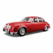 BBURAGO 12009 1959 59 JAGUAR MARK II 1/18 DIECAST MODEL CAR RED