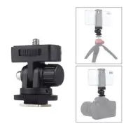 1/4 Inch Screw Thread Cold Shoe Tripod Mount Adapter Camera Mount Adapter CaBDD