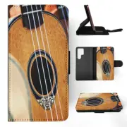 FLIP CASE FOR SAMSUNG GALAXY|MUSICAL MUSIC GUITAR STRINGS #3