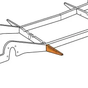 Front Outrigger Sheet Metal - LH or RH For 1950-1967 VW