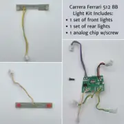 Carrera LED Light Kit Fits Ferrari 512 BB LM Models 1/32 Slot Car Parts
