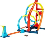 Hot Wheels Track Builder Playset Unlimited Corkscrew Twist Kit, 1:64 Scale Toy Car, Connects to Other Hot Wheels Tracks