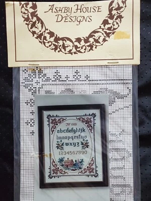 Ashby House Designs "Sampler" Cross Stitch Pattern