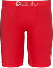 [Ethika] Boys SubZero Staple Boxer Brief | Neon Red