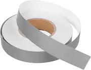 iplusmile 1roll Reflective Fabric Tape with High Visibility Adhesive Backing for Safety Applications Projects and Warning Signs and Wear-resistant Reflective Material