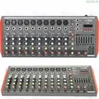 Portable Bluetooth Mixer Sound Mixing Console MG8 MG12 12 Channel Live Mixer USB
