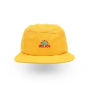 Helios Ultralight 7 Panel Soft Brim Unisex Running Cap - Yellow