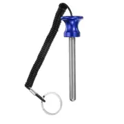 Weight Stack Pin 3/8" Dia 3" Locking Space Weight Stack Replacement, Blue