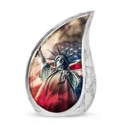 Statue Of Liberty Urn For Ashes - Small Memorial Urn And Keepsakes For Ashes