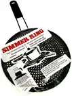 Heat Diffuser Toaster Round 19cm Simmer Plate Stove Top Flame Guard Black