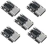 5pcs TP4057 1A 3.7V Lithium Battery Charging Board with Protection Type-C USB C Li-ion Battery Charging Board Over TP4056