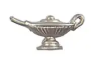Dollhouse Miniature Aladdin's Genie Lamp -- 1:12 Scale