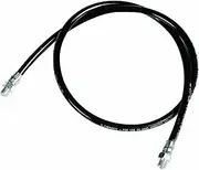 Lumax 36 Inch LX-1208 36" Thermoplastic Grease Hose, 4500 PSI (310 Bar) 1/8" NPT Threads. Fully Bonded Construction to Maximize Kink Resistance and Minimize Bend Radius