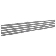 ProtectorAl Additional Slats for Slat Screen Kit Palladium Silver 1995W - Pack of 5