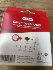 Oregon Gator SpeedLoad 4 1/2" Trimmer Head & Line For Gas String Trimmers 12pk