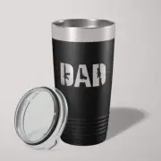 DAD 2nd Amendment 2A 20oz Laser Engraved Tumbler Travel Mug