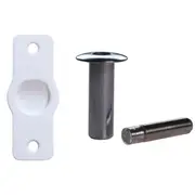 Fantom Hardware Chrome Magnetic Barn Doorstop
