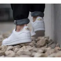 在飛比找Yahoo!奇摩拍賣優惠-老夫子 Adidas Stan Smith CF J 史密斯