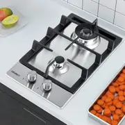 Devanti Gas Cooktop 30cm 2 Burner Stove