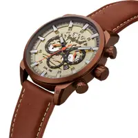 在飛比找PChome24h購物優惠-Timberland 天柏嵐 兩地時間多功能手錶-46mm 