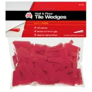 DTA TILE WEDGES Allows 0.5-5mm Gap, Rough Surface RED- 1000Pcs Or 10,000Pcs