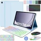 For Samsung Galaxy Tab A9 Plus 11 inch Tablet Backlit keyboard Case Cover Mouse