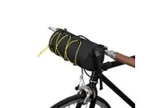 Bike Handlebar Bag Bicycle Front Frame Bag Storage Roll Bag Cycling Accessories Pack for Road Bike, MTB Mountain Bike, Motorcycle(Yellow)