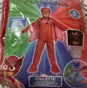 ⚡️Deluxe PJ Masks Owlette Costume (Large 4-6x)
